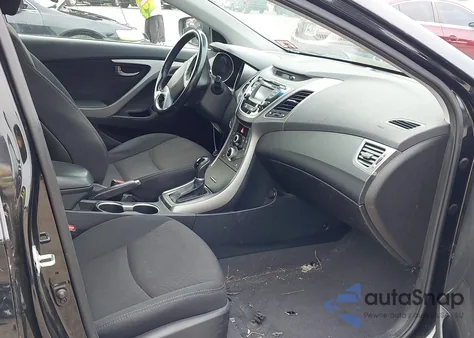 2016 Hyundai Elantra Value Edition from USA, damaged, VIN 5NPDH4AE3GH738707